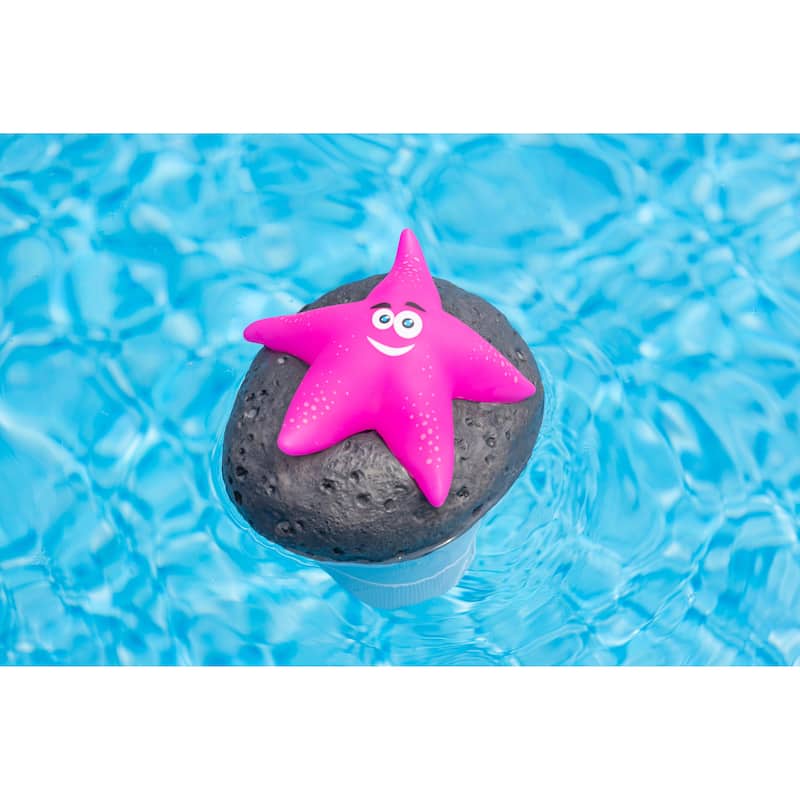 Blue Wave Starfish Character Chlorinator - Pink
