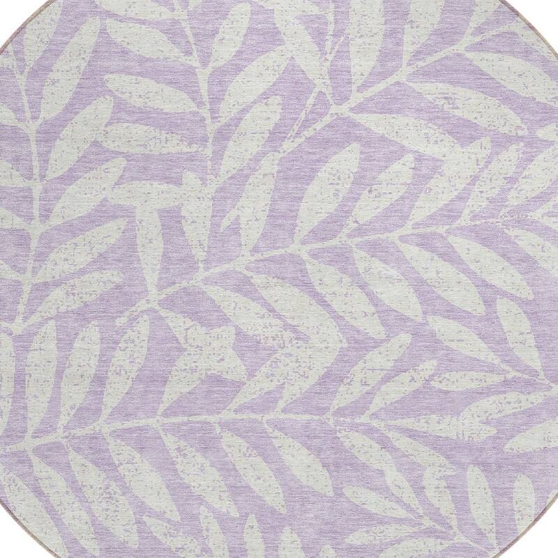 HomeRoots Floral Transitional Rectangle Outdoor Rug