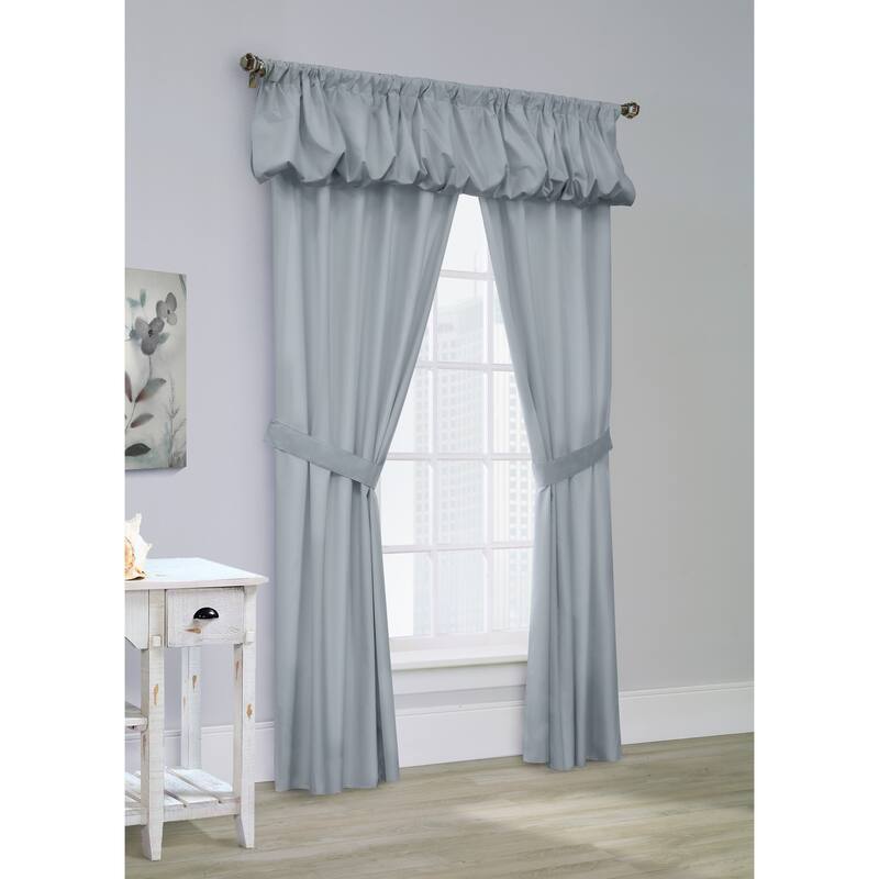ThermaLogic Prescott Insulated Five Piece Curtain Panel Set