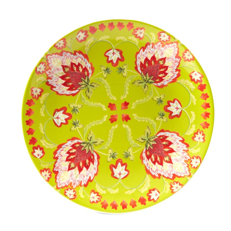 Certified International Francesca 8.5" Salad/Dessert Plates, Set of 6 Assorted Designs - 8.5" x 8.5"