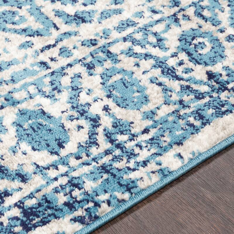 Livabliss Vintage Monte Carlo Medallion Area Rug