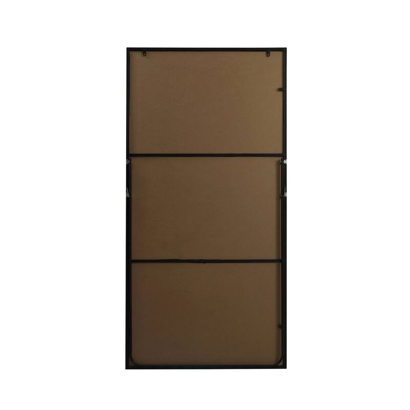 Indigo Home Metal Frame Rectangle Full Length Mirror 36x72 Inch