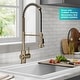 preview thumbnail 27 of 148, Kraus Britt Commercial 3-Function 1-Handle Pulldown Kitchen Faucet
