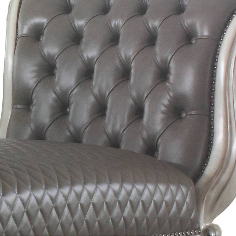 Adison Namibia and Vintage Bone White 1-Pillow Chaise