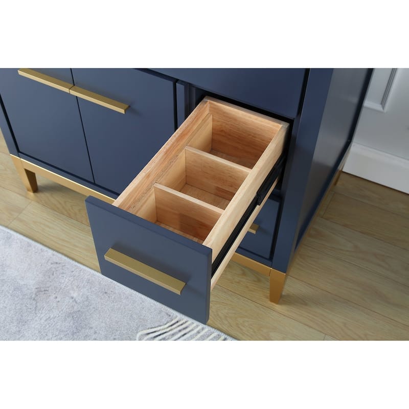 36" Tennant Brand Modern Style Beatrice Vessel Sink Bathroom Vanity