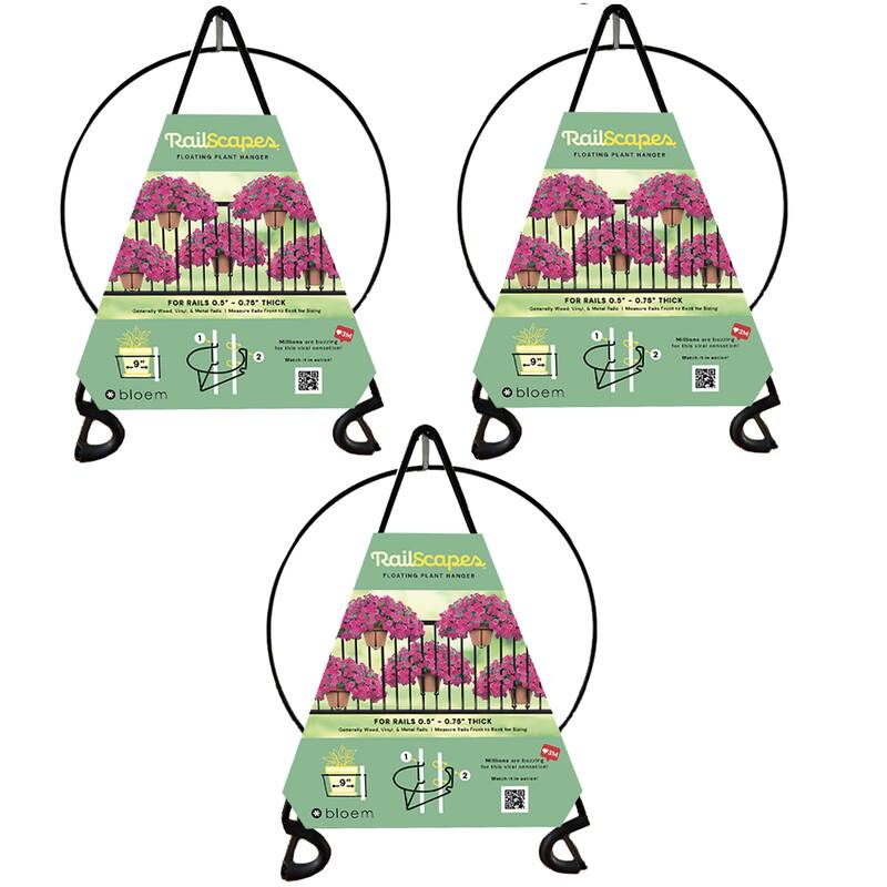 Bloem: RailScapes 0.5-0.75" Floating Railing Planter Holder