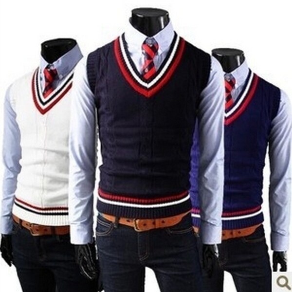 Shop Men S Knite Business Casual Slim Fit Dress Vest Tuxedo Tops 4