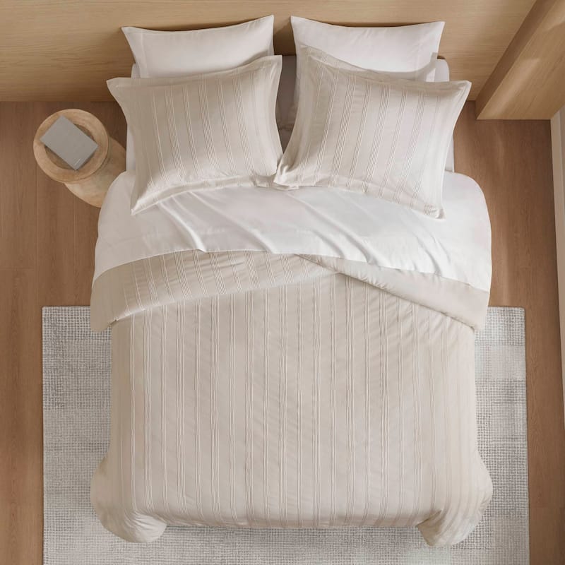 Chelsea Square Logan Woven Striped Duvet Set