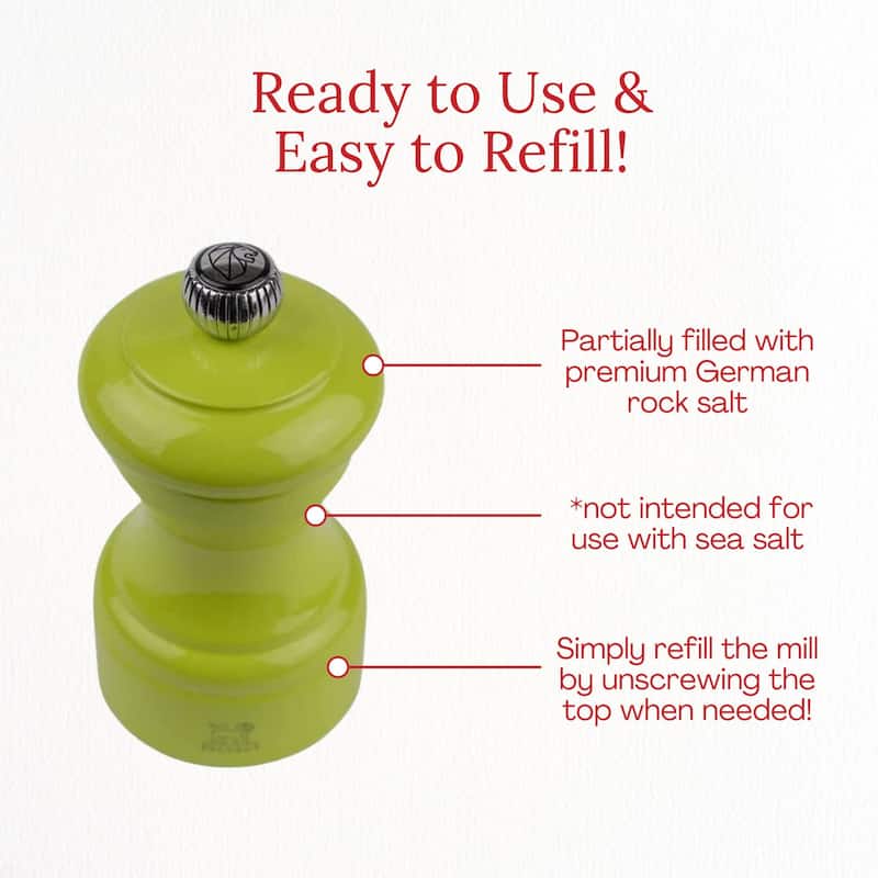 Peugeot Bistro 4 Inch Salt Mill