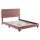 preview thumbnail 51 of 52, Celine Channel Tufted Performance Velvet Queen Platform Bed