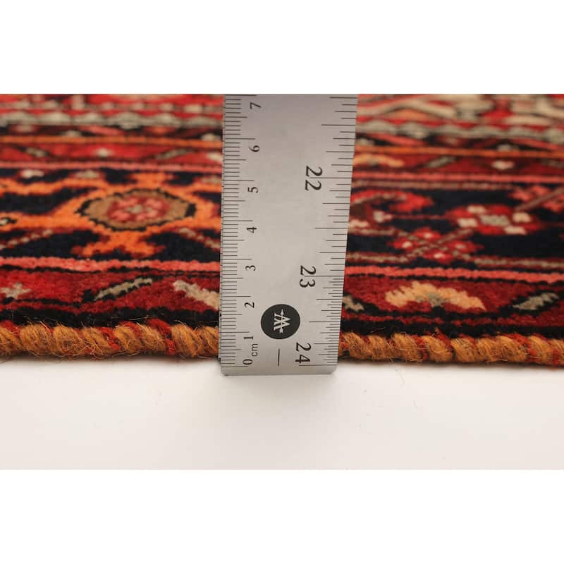 ECARPETGALLERY Hand-knotted Andelz Red Wool Rug - 4'7 x 6'11