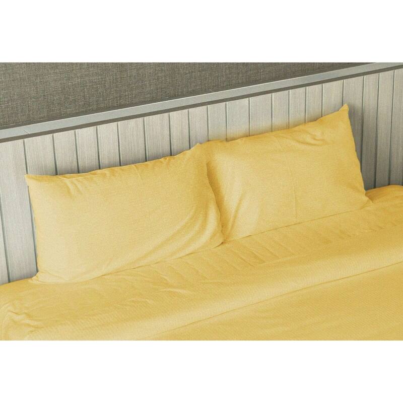 Deep Pocket 1800 Count Luxury Series 4-piece Bed Sheet Set - Gold - Queen