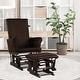preview thumbnail 11 of 30, Costway Baby Nursery Relax Rocker Rocking Chair Glider & Ottoman Set - See Details