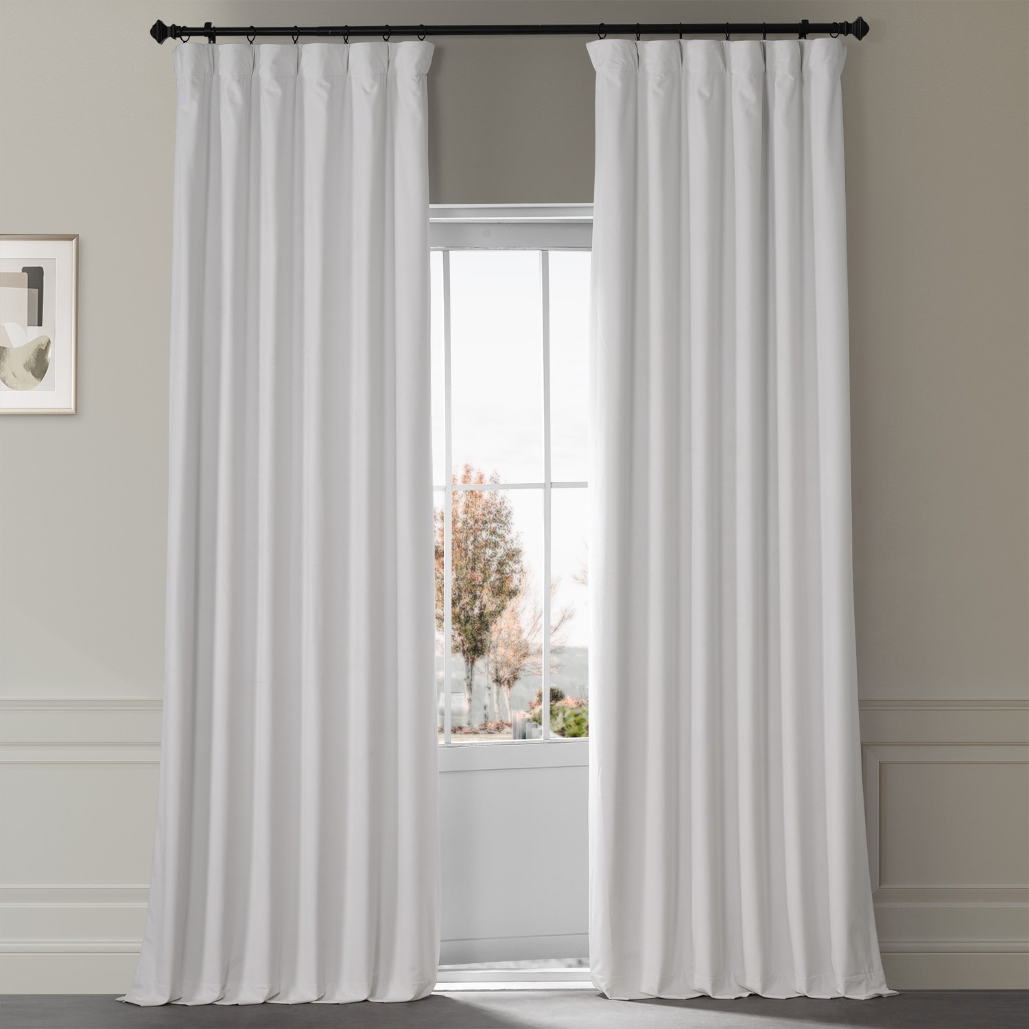 Grey Next Versatile Check Eyelet Blackout Curtains