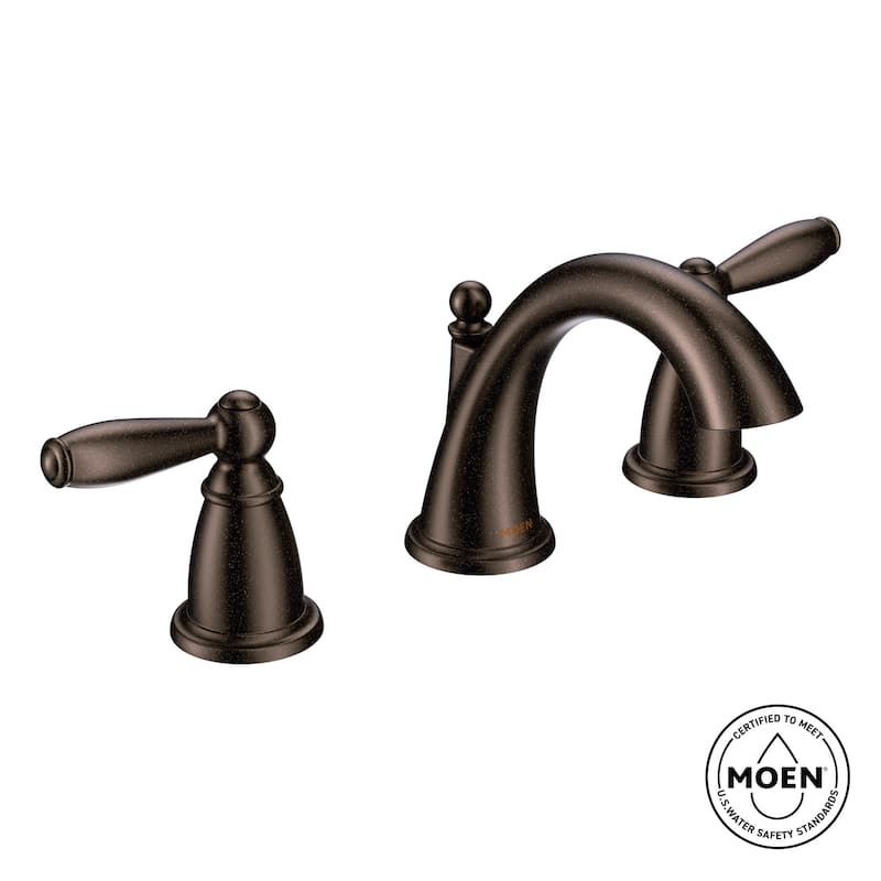 Moen TV6620 Brantford 1.2 GPM Widespread Bathroom Faucet with Rough-in