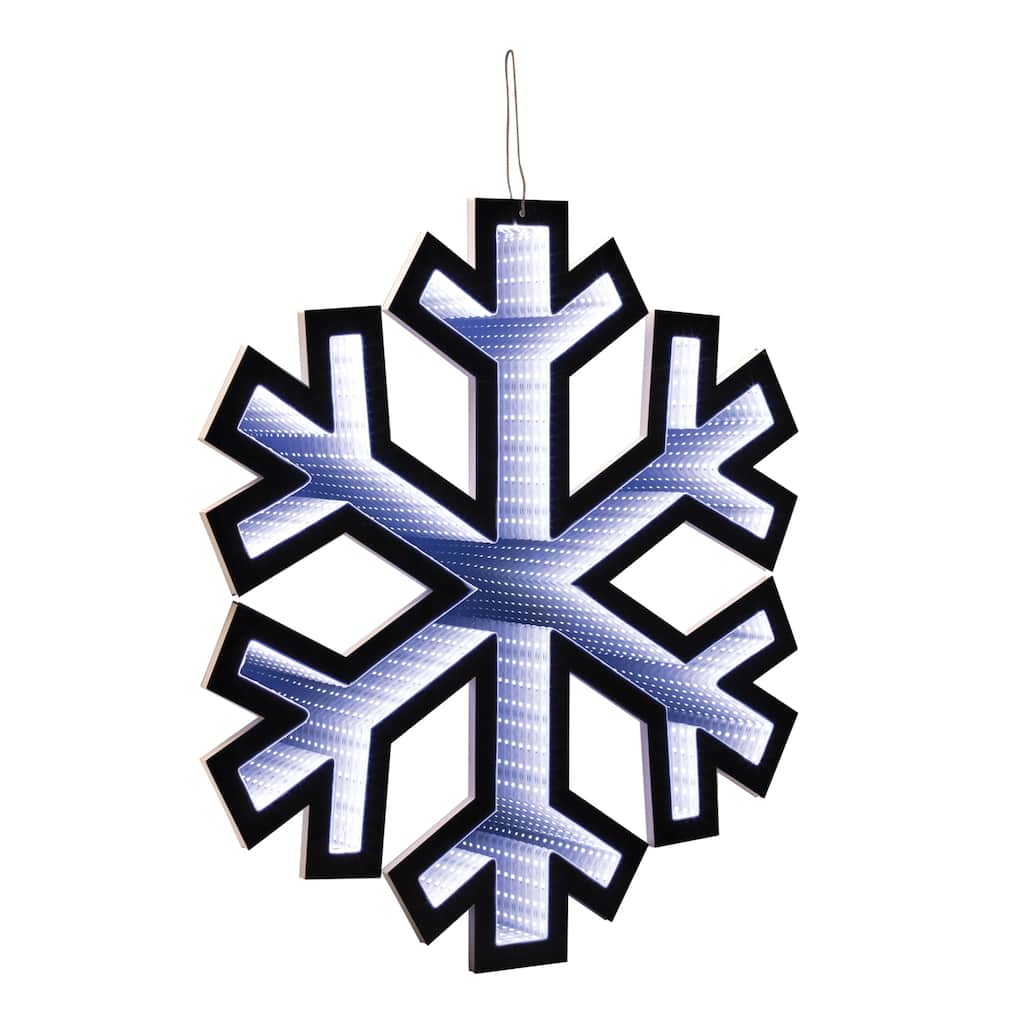 Holiday Snowflake Ekkolight 23.5"H - N/A