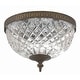 preview thumbnail 11 of 9, Crystorama Lighting Group Richmond 2 Light 10" Wide Flush Mount Bowl