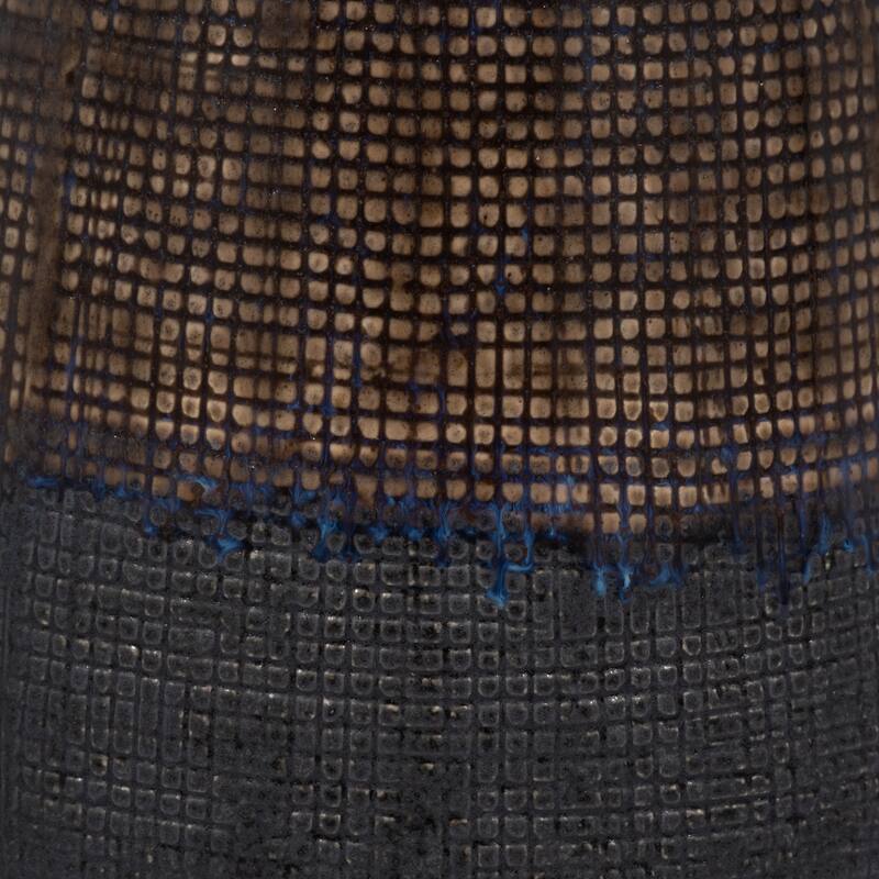 Sagebrook Home Neader Ceramic Vase - Stoneware, Novelty, Textured Gradient