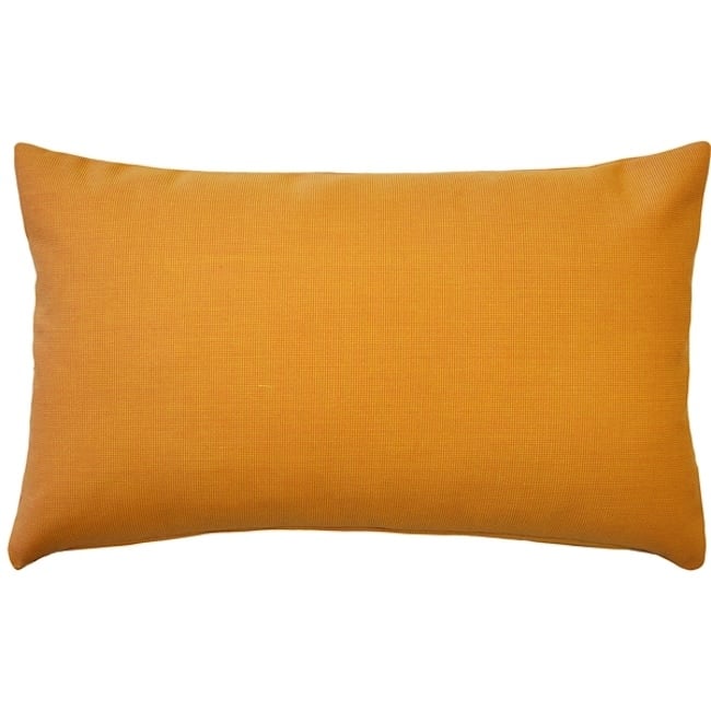 Sunbrella Tangelo Throw Pillow - 19" x 12"