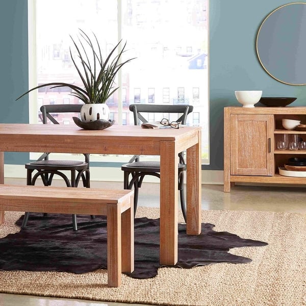 slide 2 of 24, Grain Wood Furniture Solid Pine Montauk Dining Table