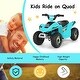 preview thumbnail 13 of 17, 6V Kids Electric ATV 4 Wheels Ride-On Toy - 28.5" x 15.5" x 18"(L x W x H)