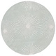 preview thumbnail 117 of 141, SAFAVIEH Handmade Soho Miyase Burst New Zealand Wool Rug 8' Round - Grey/Ivory - Round