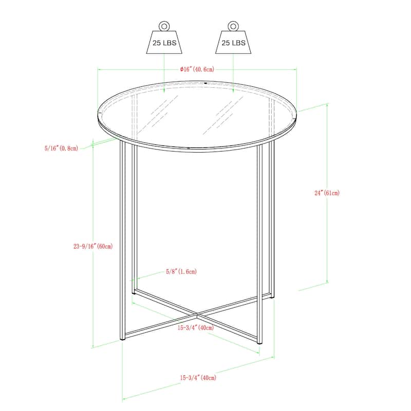 Middlebrook Helbling Round Side Table