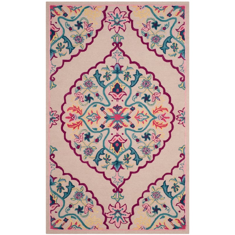 SAFAVIEH Handmade Bellagio Junie Medallion Wool Rug