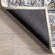 preview thumbnail 4 of 9, Nuloom Adair SpinClean Traditional Floral Machine Washable Area Rug