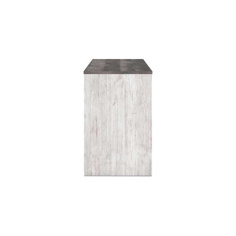 Signature Design by Ashley Shawburn White/Gray 54" Home Office Desk