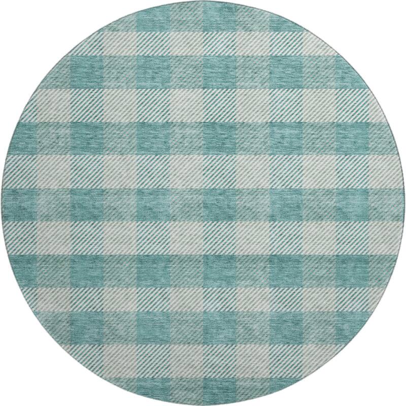 Premium Washable Super Soft Plaid Mayfield Rug
