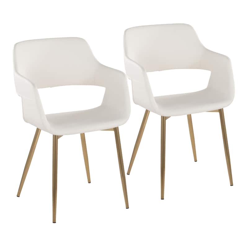 Porch & Den Vallen Dining Chair with Metal Legs (Set of 2)