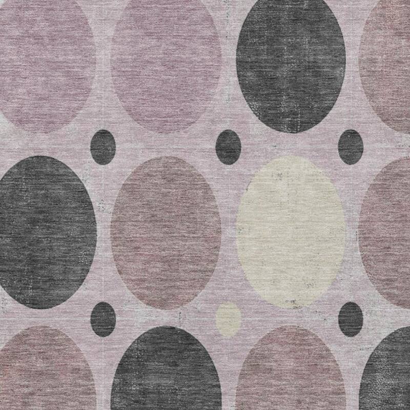 HomeRoots Geometric Transitional Rectangle Outdoor Rug