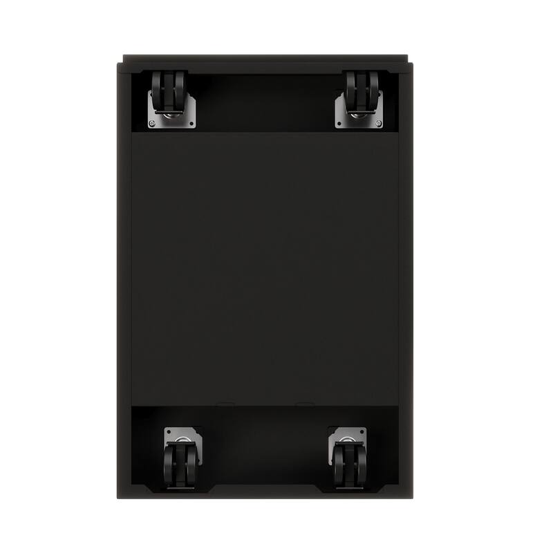 Hirsh 20" D Arch Pull Handle Mobile Pedestal File Cabinet,1 Box/1 File