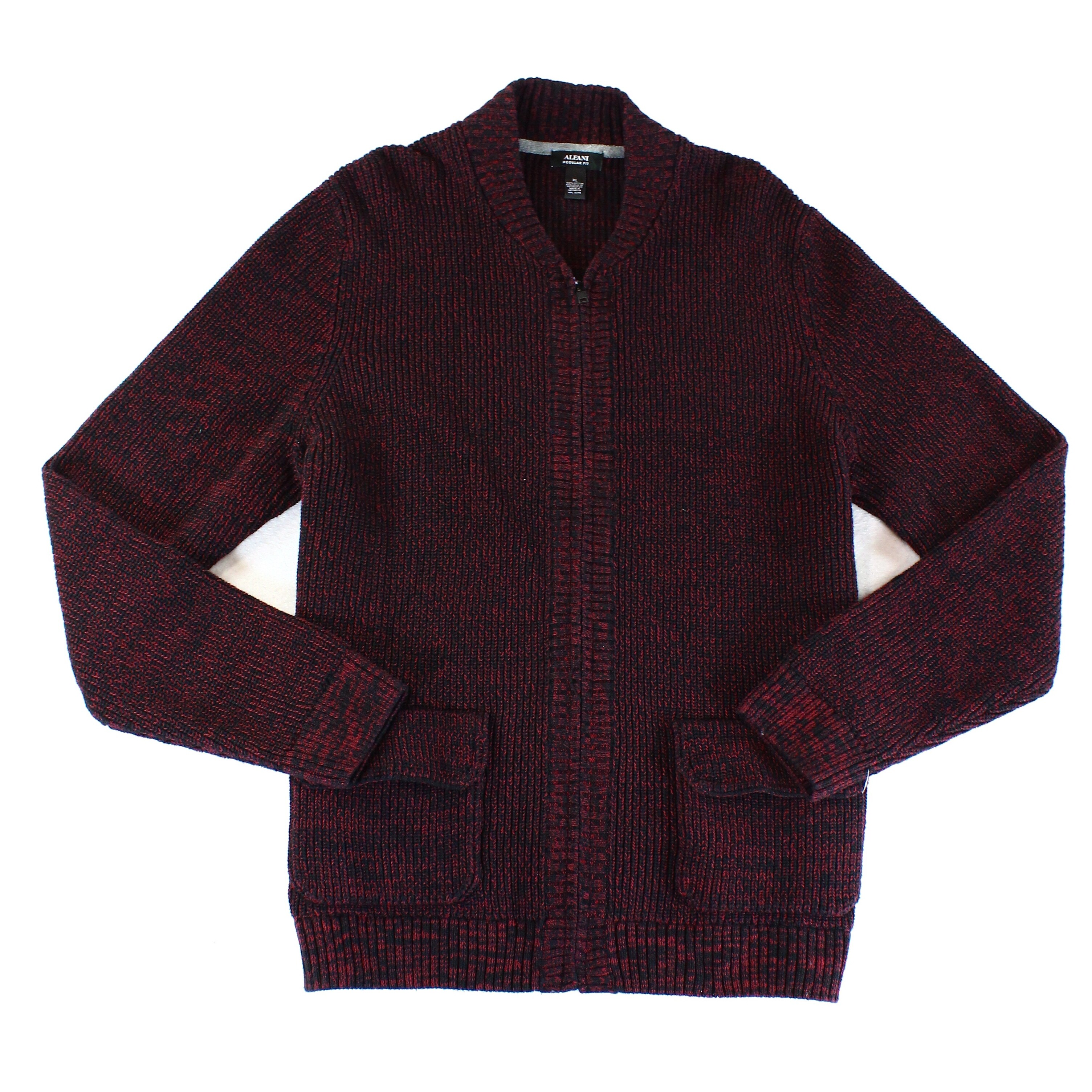 The Mens Store Mens Raisin Shawl Neck Sweater XX Large