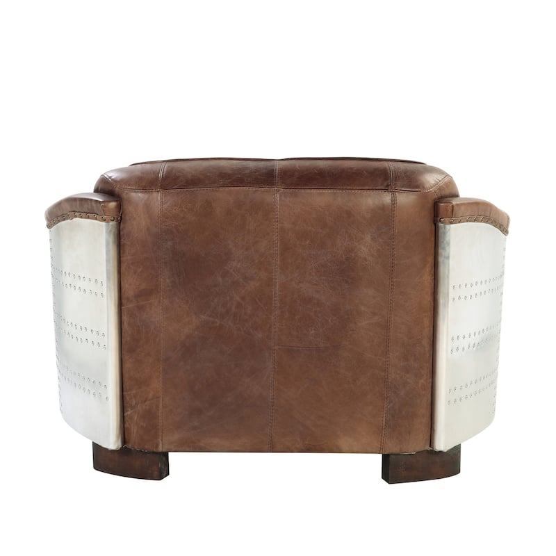 Bailee Retro Brown Loveseat