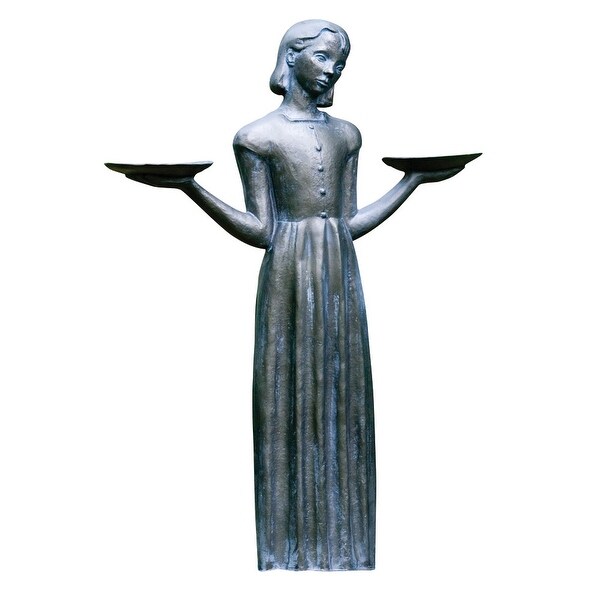 Savannah Bird Girl Statue Lawn And Garden Sculpture 24 H No Pedestal 15 In
