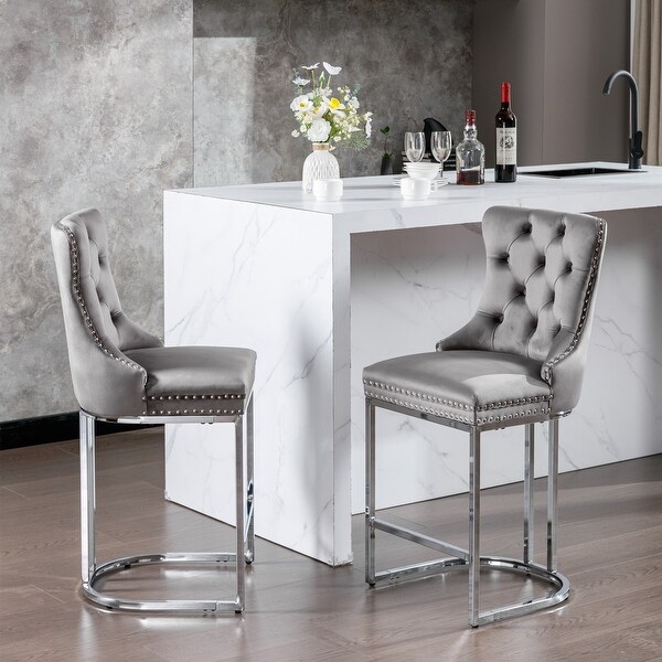 Grey farmhouse bar stools discount
