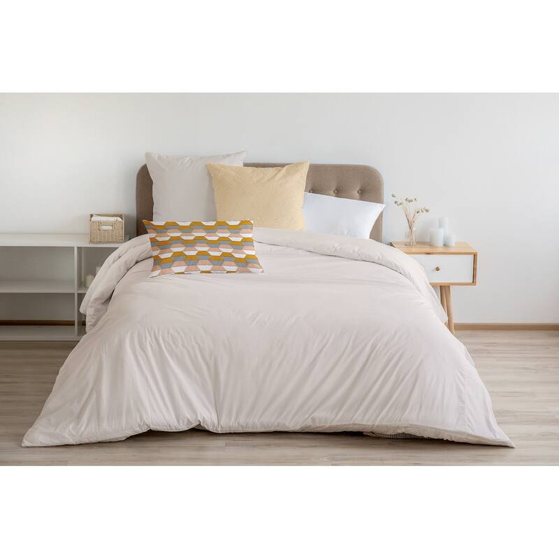 Hex Pattern Decorative Throw Pillow