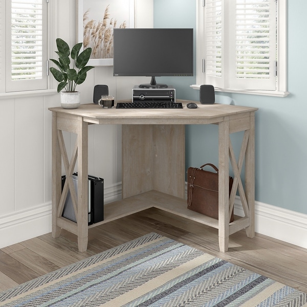 Tiny store corner desk