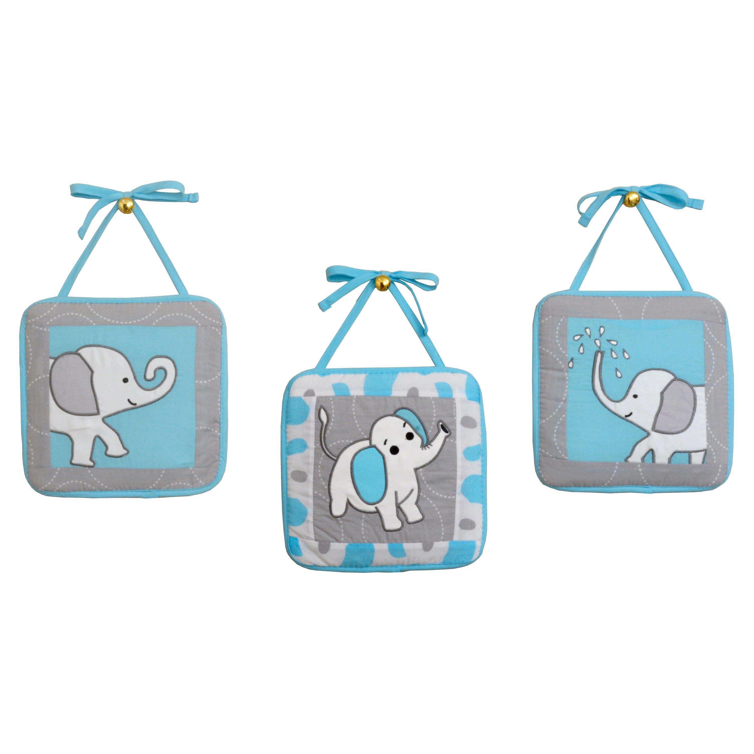 Blizzard elephant discount crib set