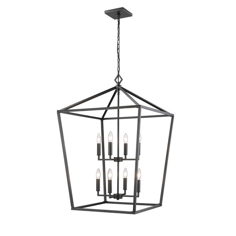 Millennium Lighting 8 Light Pendant Fixture in Multiple Finishes