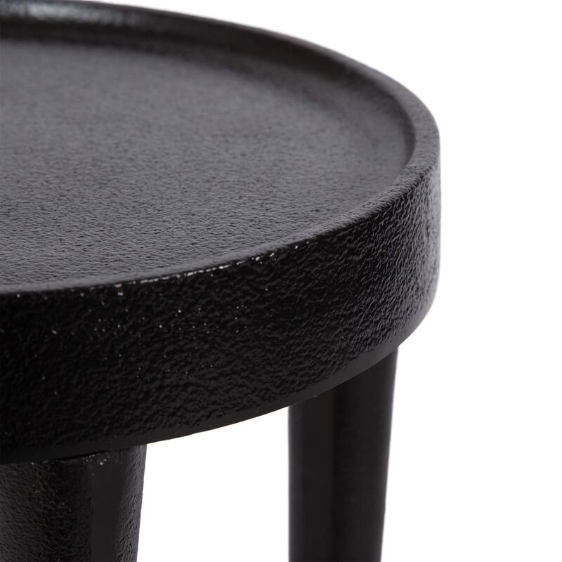Kate and Laurel Rava Metal Drink Table