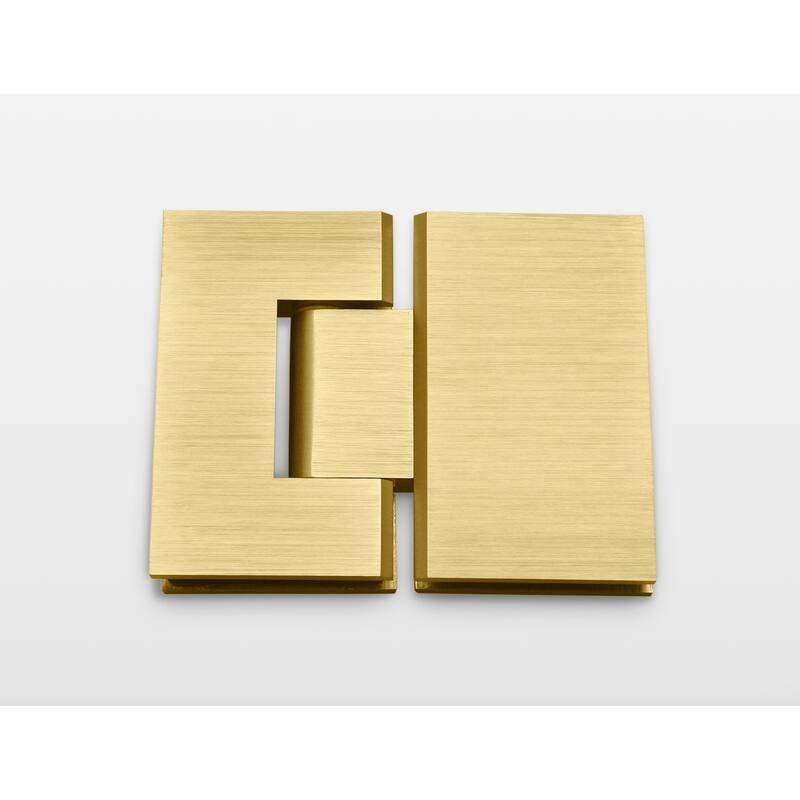 Glass Warehouse 78" x 57.5" Frameless Shower Door - Glass Hinge