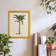 preview thumbnail 139 of 137, UA CH British Palms III -Framed Print w/glass-Cherry Red