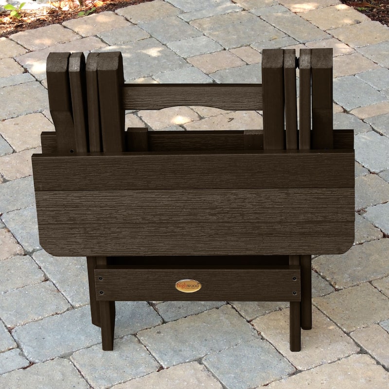 HIGHWOOD Outdoor Folding Adirondack Table