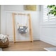 preview thumbnail 2 of 11, Spruce - Baby and Toddler Foldable Wooden Swing Set