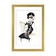 preview thumbnail 13 of 18, iCanvas "Iconic Chanel" by Janka Letkova Gold - 24x16x1