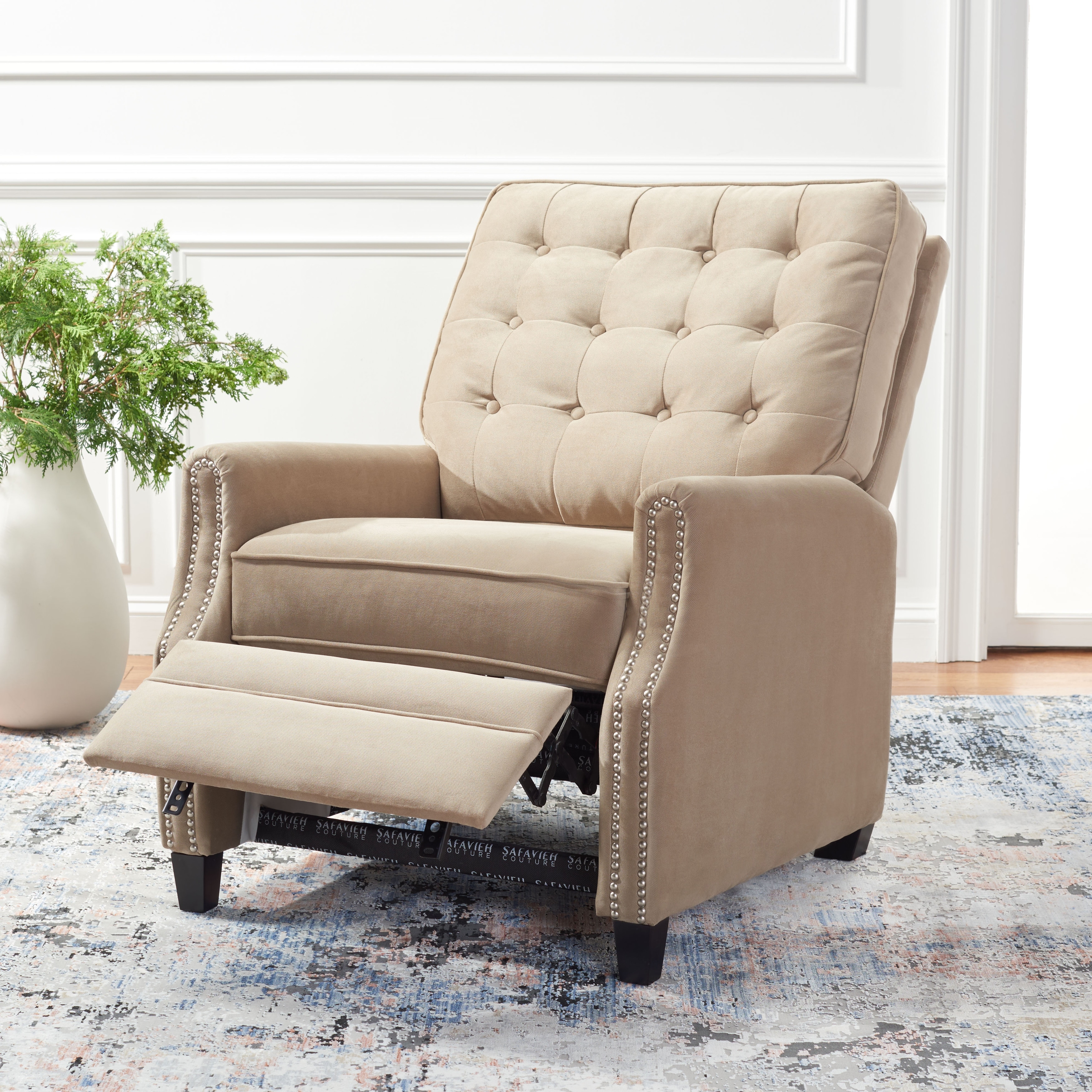 Safavieh Couture Adriene Recliner - Thumbnail 3