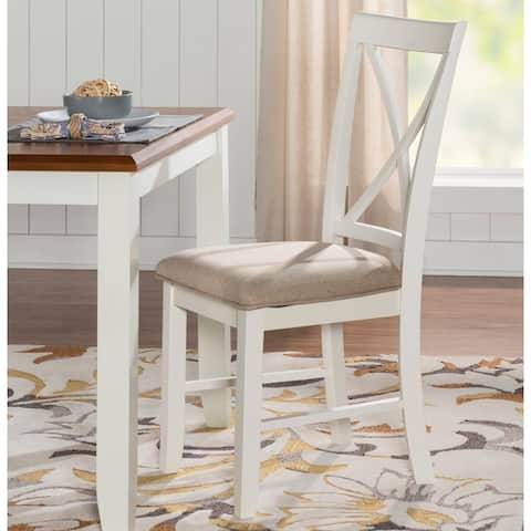 Jane White Cushioned Dining Chair (Set of 2)